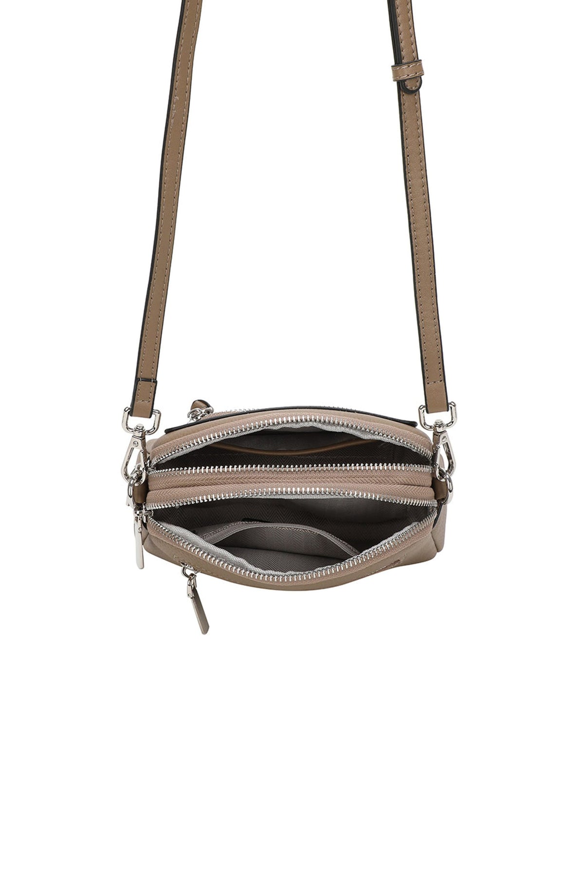 Genuine Leather Small Travel Crossbody Shoulder Bag image 5