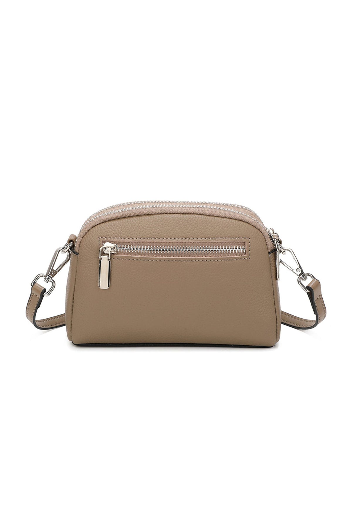 Genuine Leather Small Travel Crossbody Shoulder Bag image 3