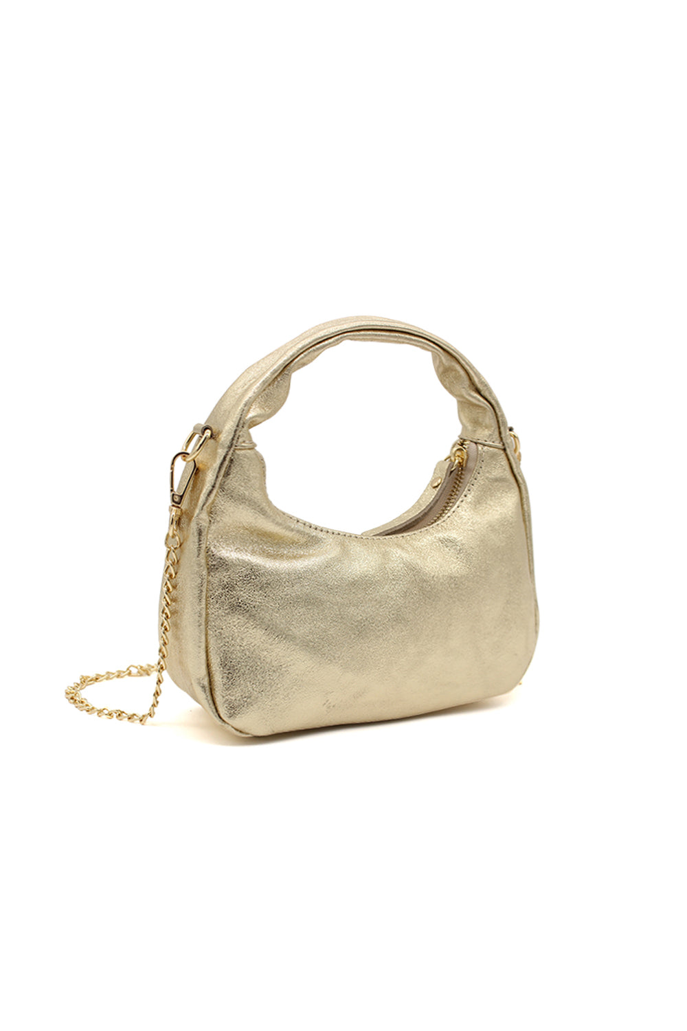 Chic Genuine Italian Leather Crossbody Bag with Elegant Chain Strap image 16