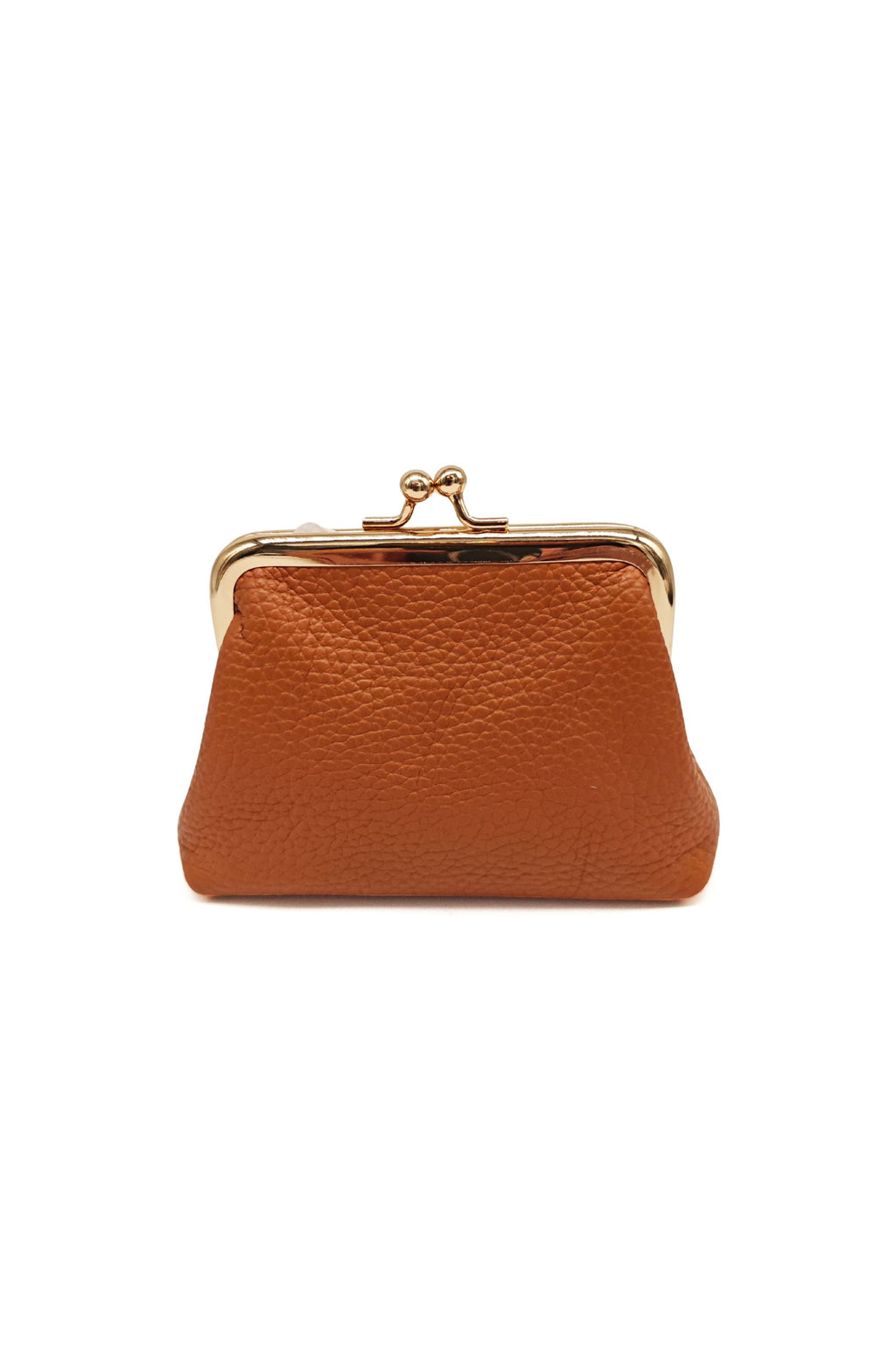 Genuine Italian Leather Coin Purse with Kiss Lock Frame image 20