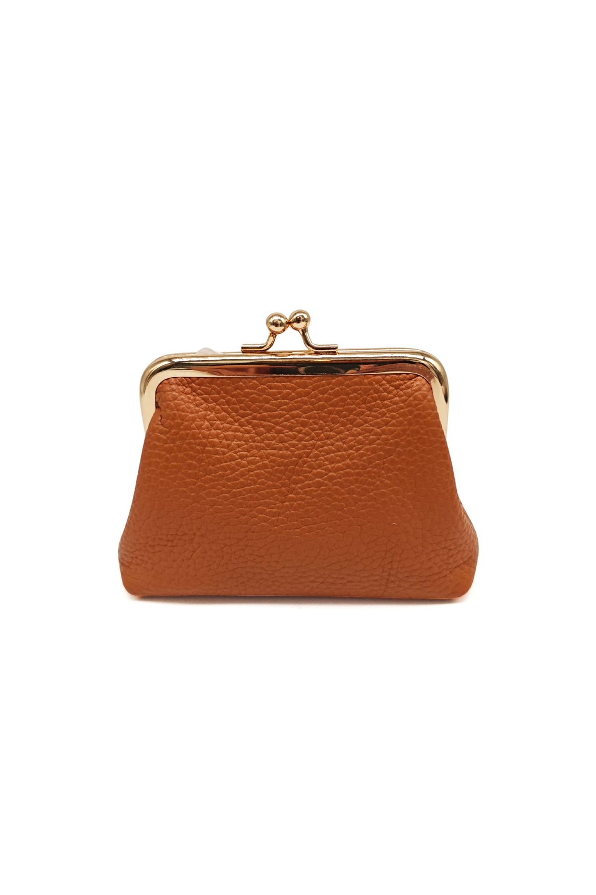 Genuine Italian Leather Coin Purse with Kiss Lock Frame image 20