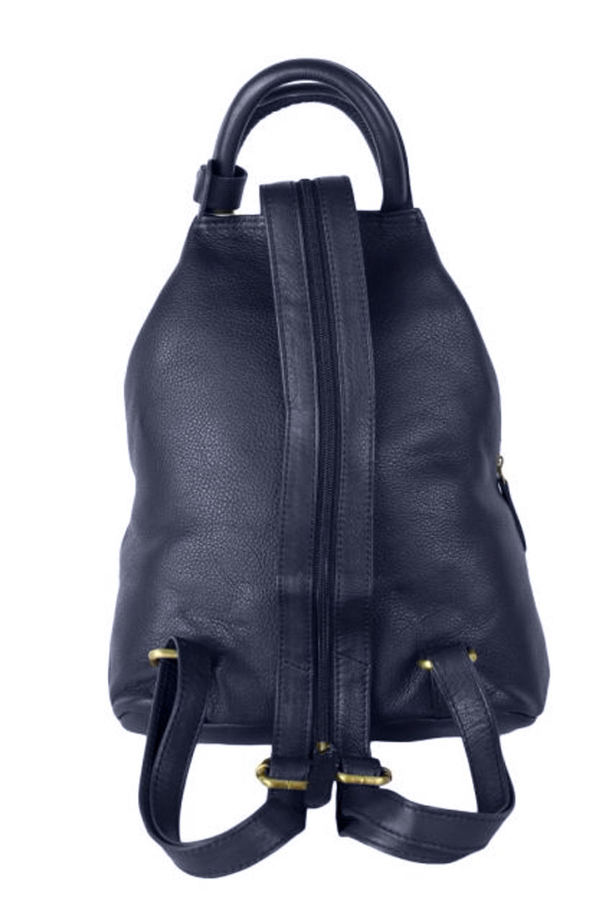 Sleek Minimal Design Genuine Leather Backpack image 2