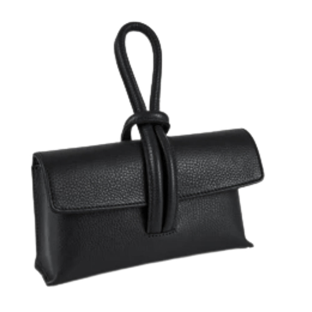 Genuine Italian Leather Small Clutch Crossbody Bag image 1