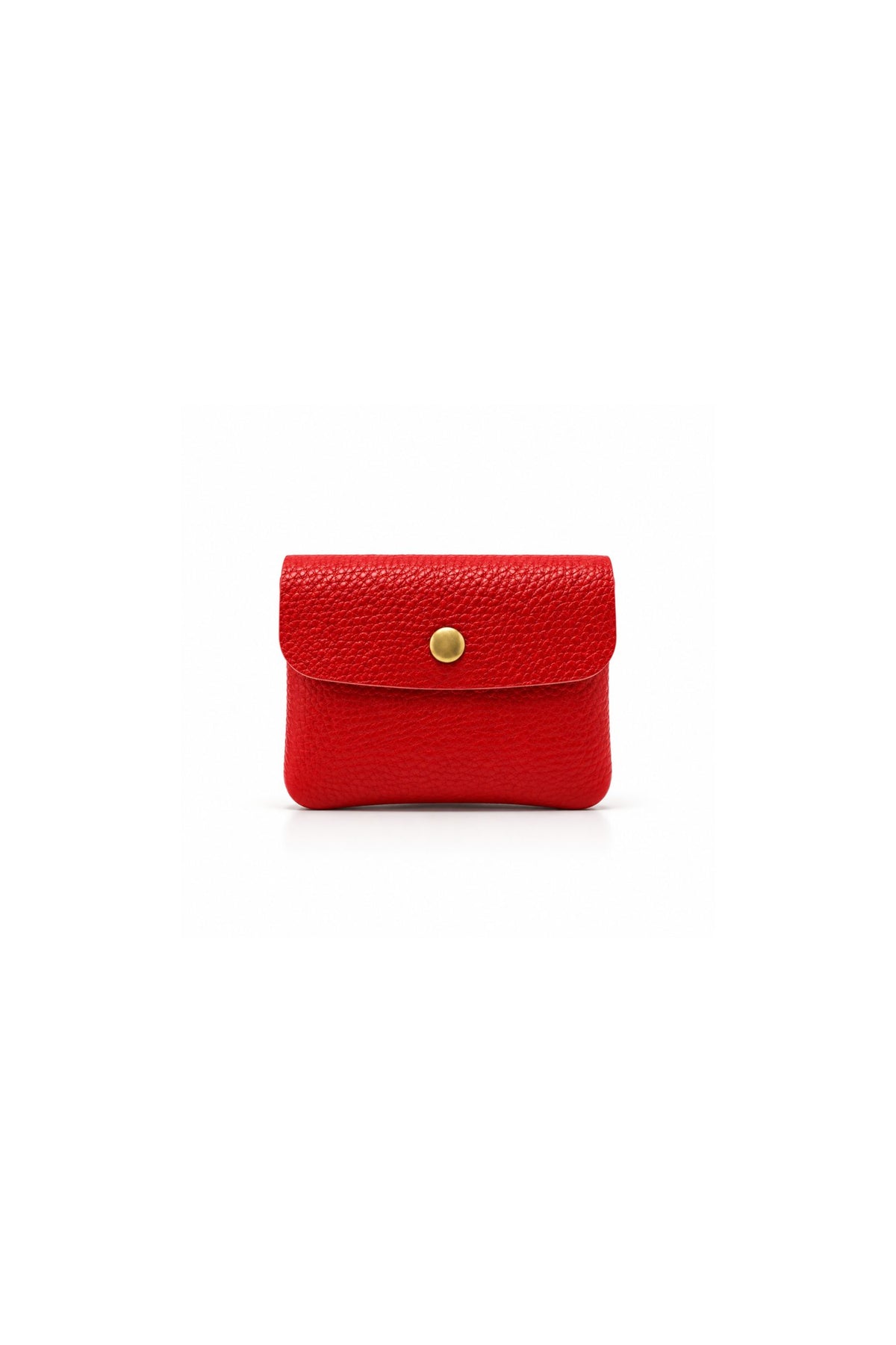 Genuine Italian Leather Compact Coin Purse with Snap Closure image 35