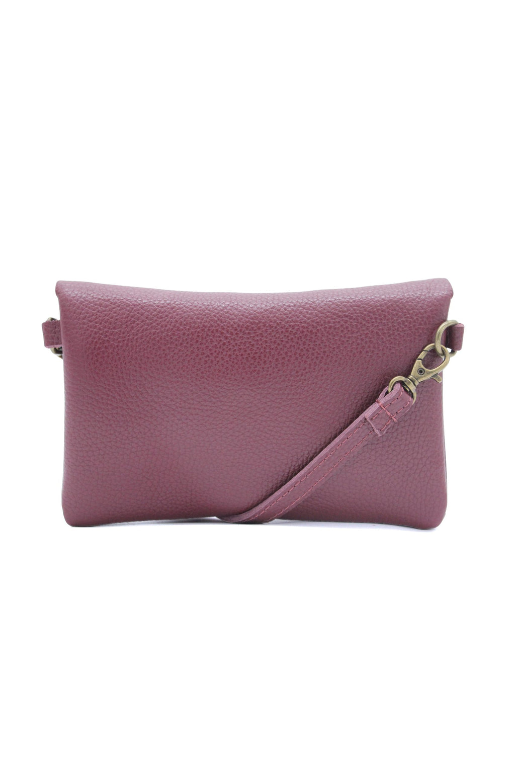 Genuine Leather Small Crossbody Purse with Double Compartments image 20