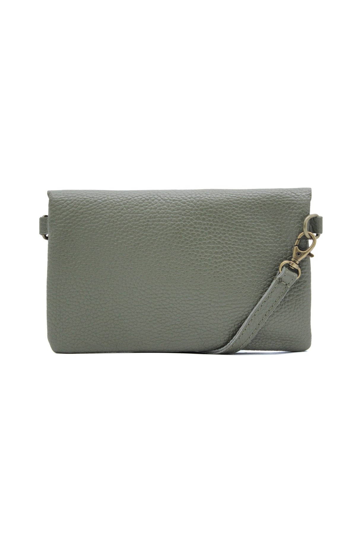 Genuine Leather Small Crossbody Purse with Double Compartments image 8