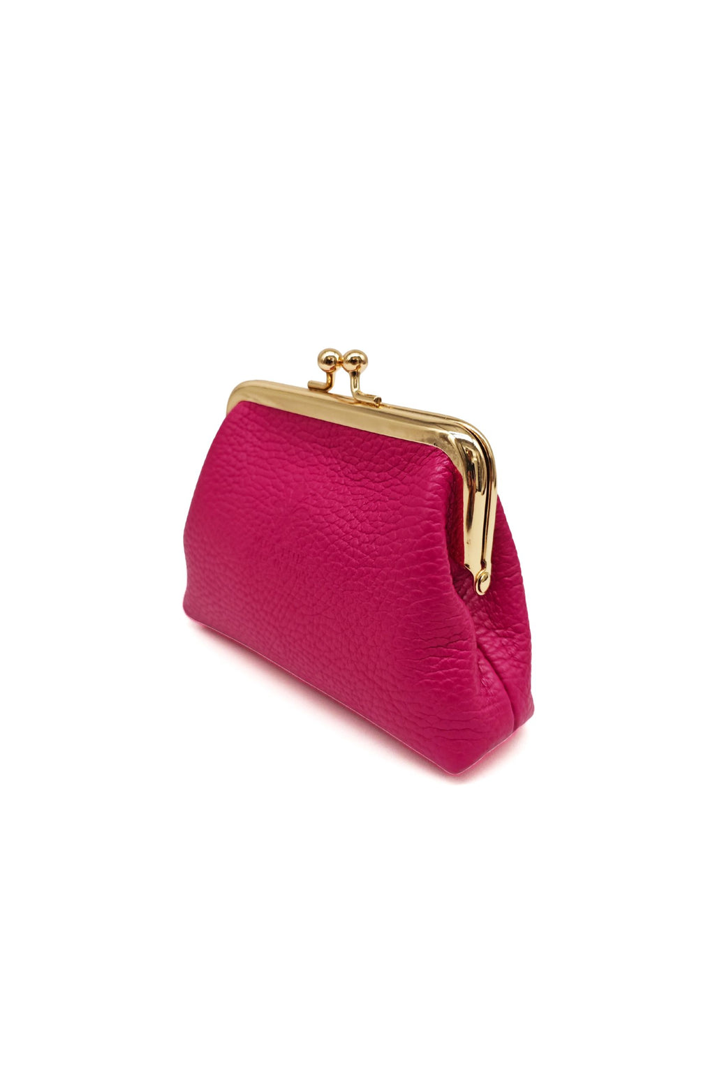 Genuine Italian Leather Coin Purse with Kiss Lock Frame image 28