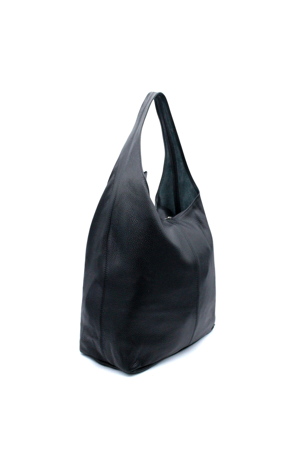 Genuine Italian Leather Minimalist Shoulder Tote Bag with Spacious Design image 8