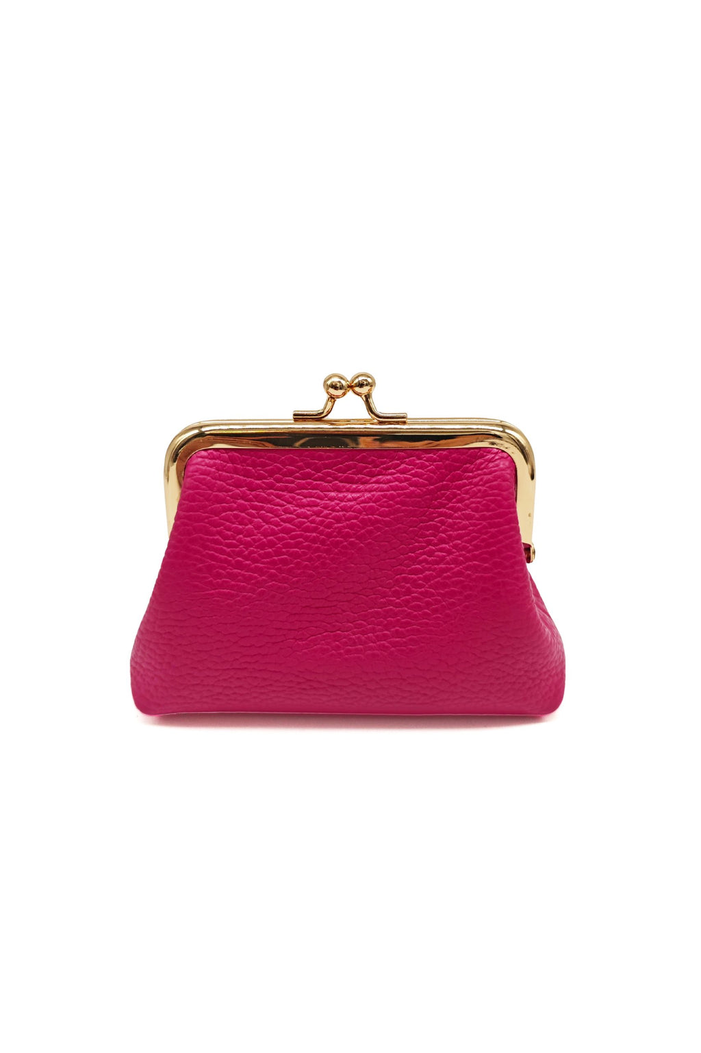 Genuine Italian Leather Coin Purse with Kiss Lock Frame image 29