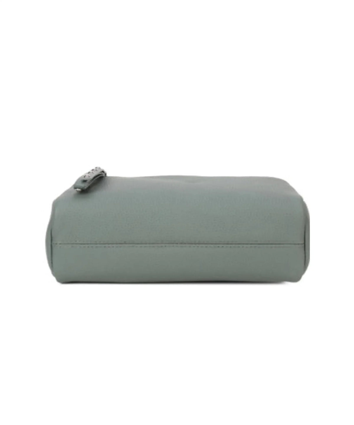Metal Accents Genuine Leather Rectangular Crossbody Bag image 4