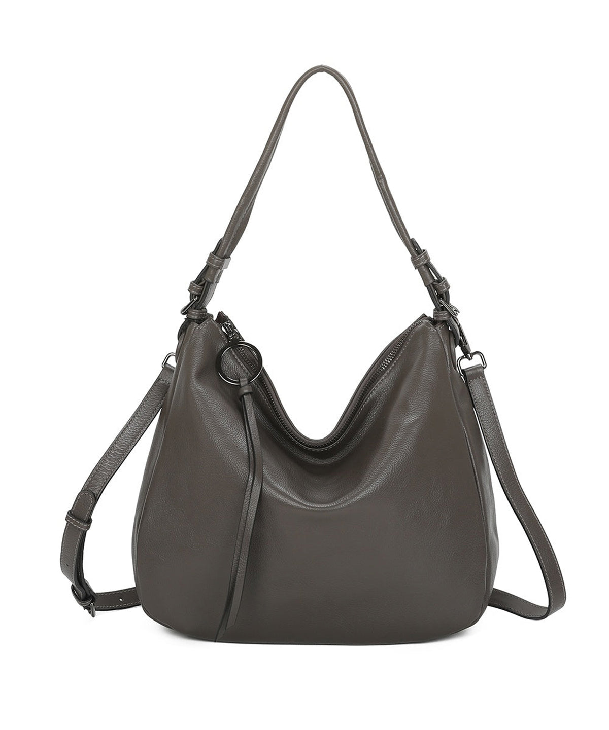 Soft Design Spacious Genuine Leather Shoulder Bag image 0
