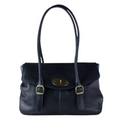 Classic Vintage Buckle Genuine Leather Shoulder Bag image 0