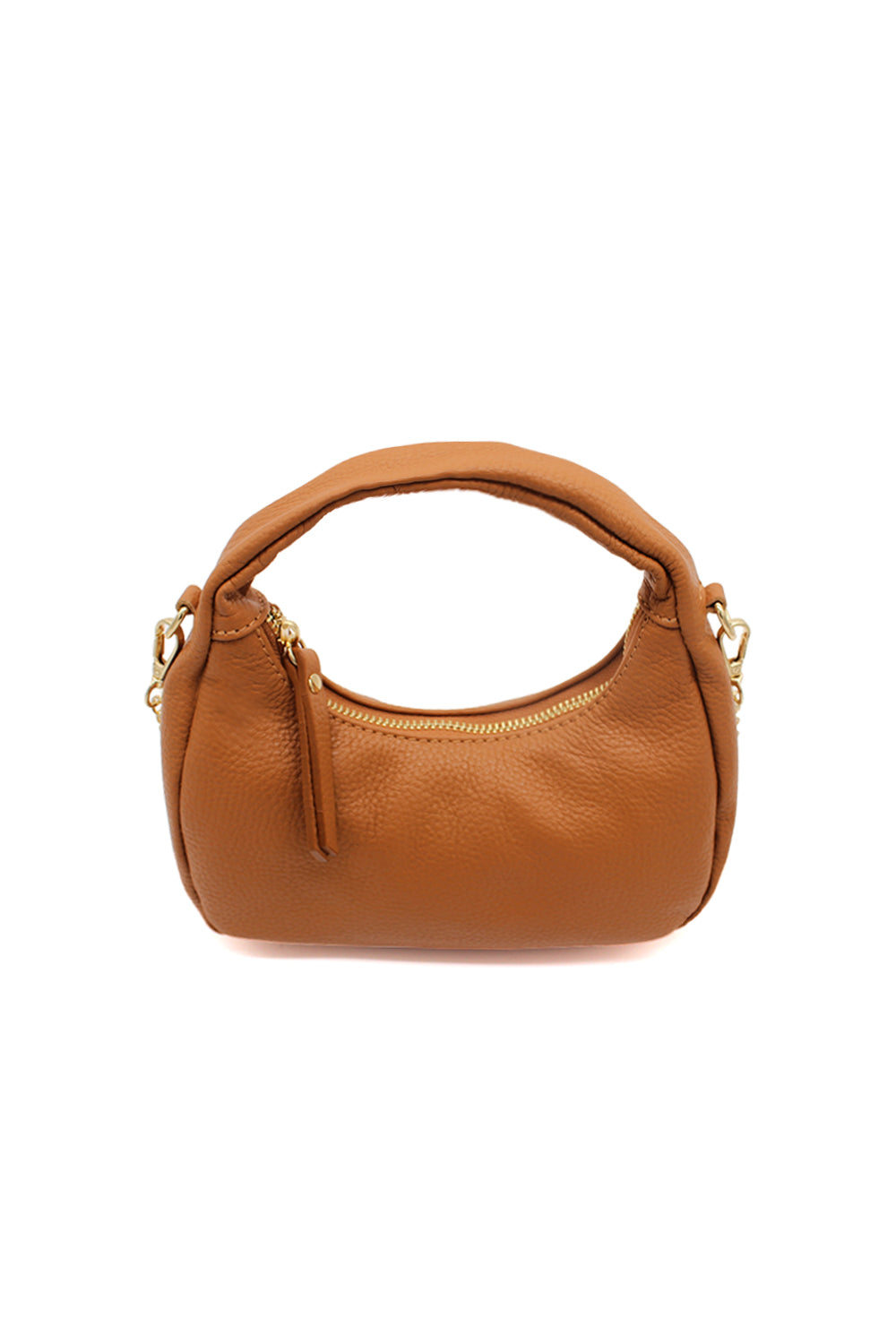 Chic Genuine Italian Leather Crossbody Bag with Elegant Chain Strap image 4