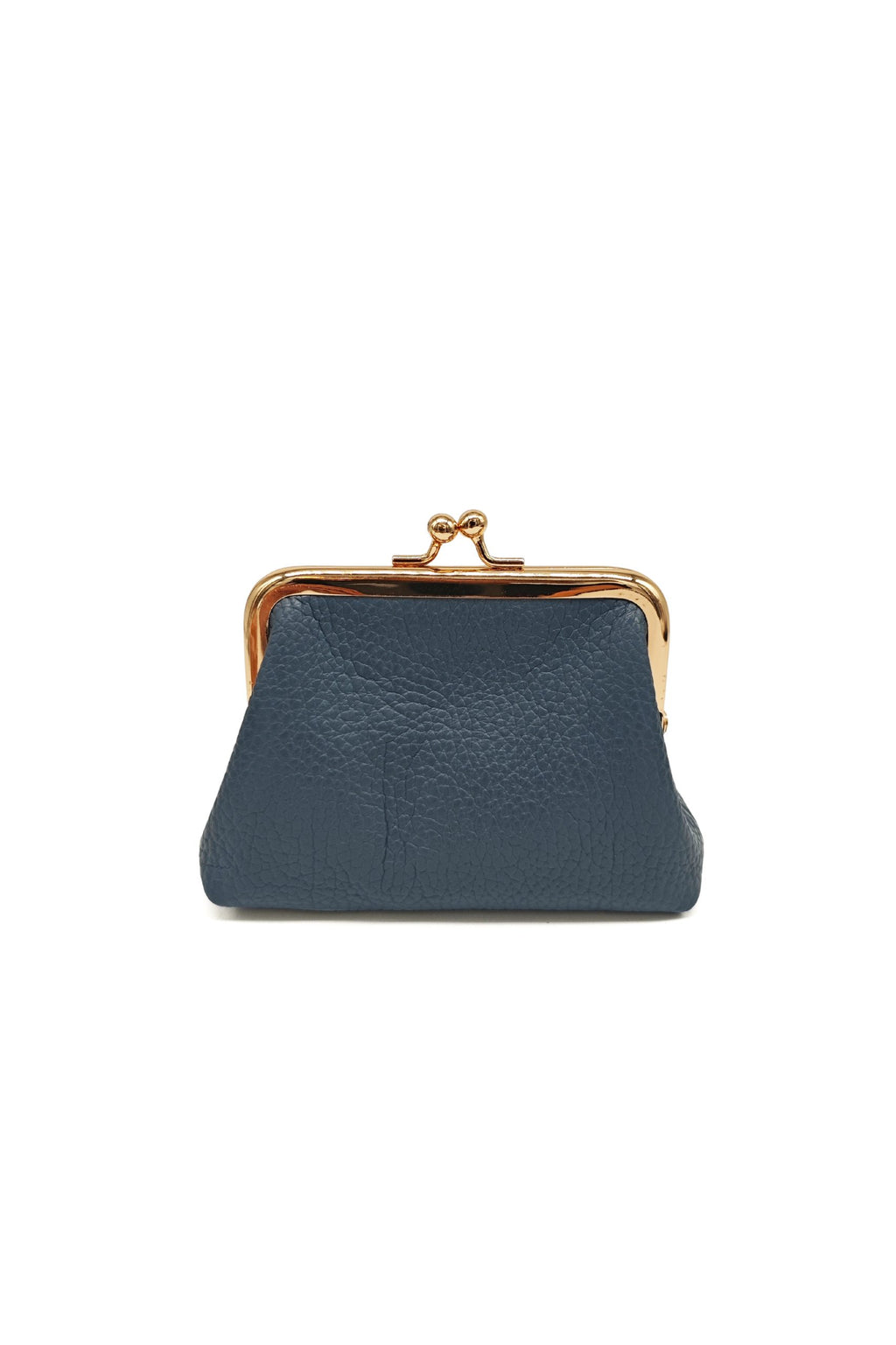 Genuine Italian Leather Coin Purse with Kiss Lock Frame image 23