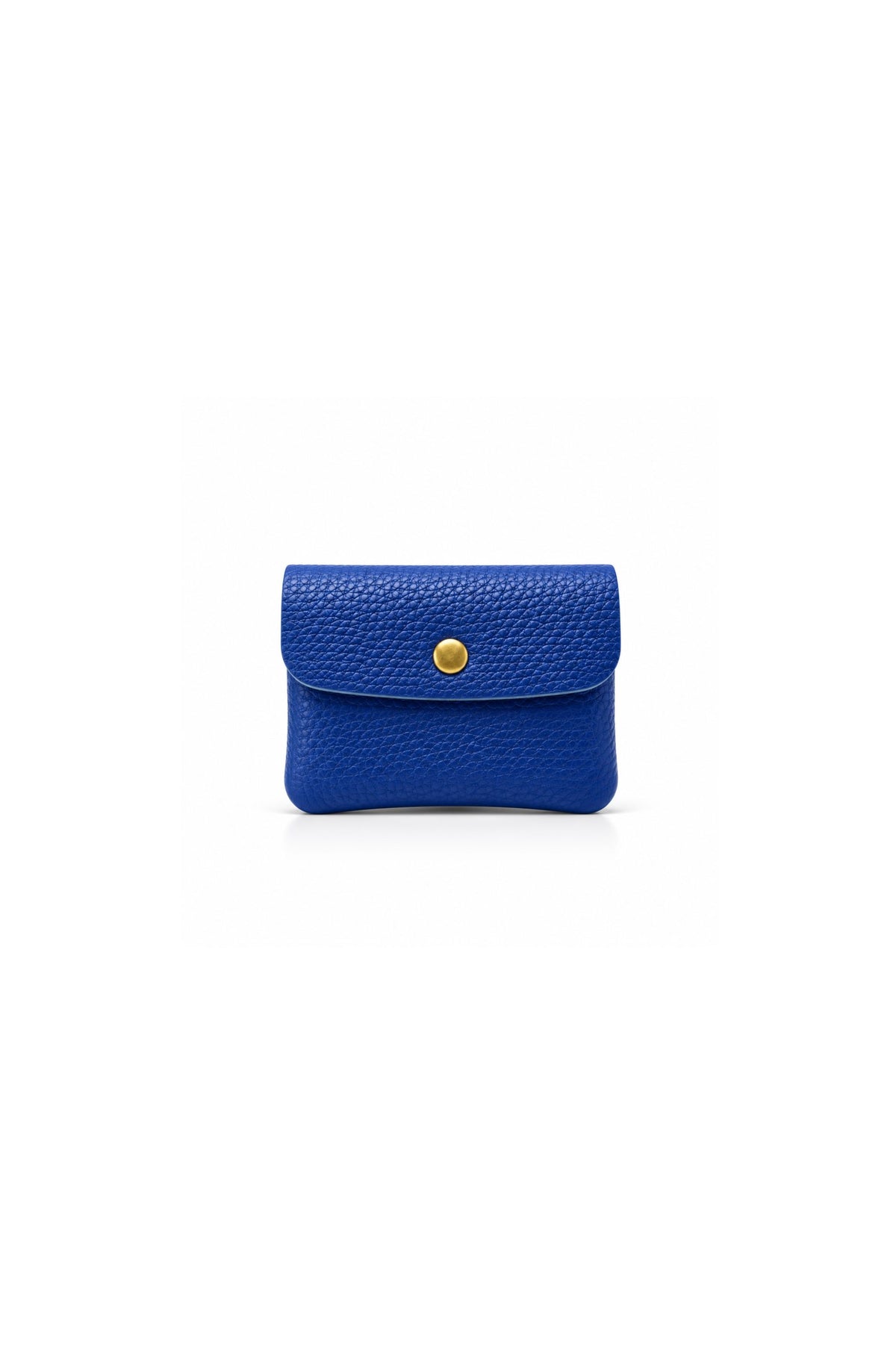 Genuine Italian Leather Compact Coin Purse with Snap Closure image 28