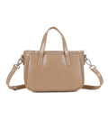Sleek Design Compact Genuine Leather Shoulder Handbag image 0