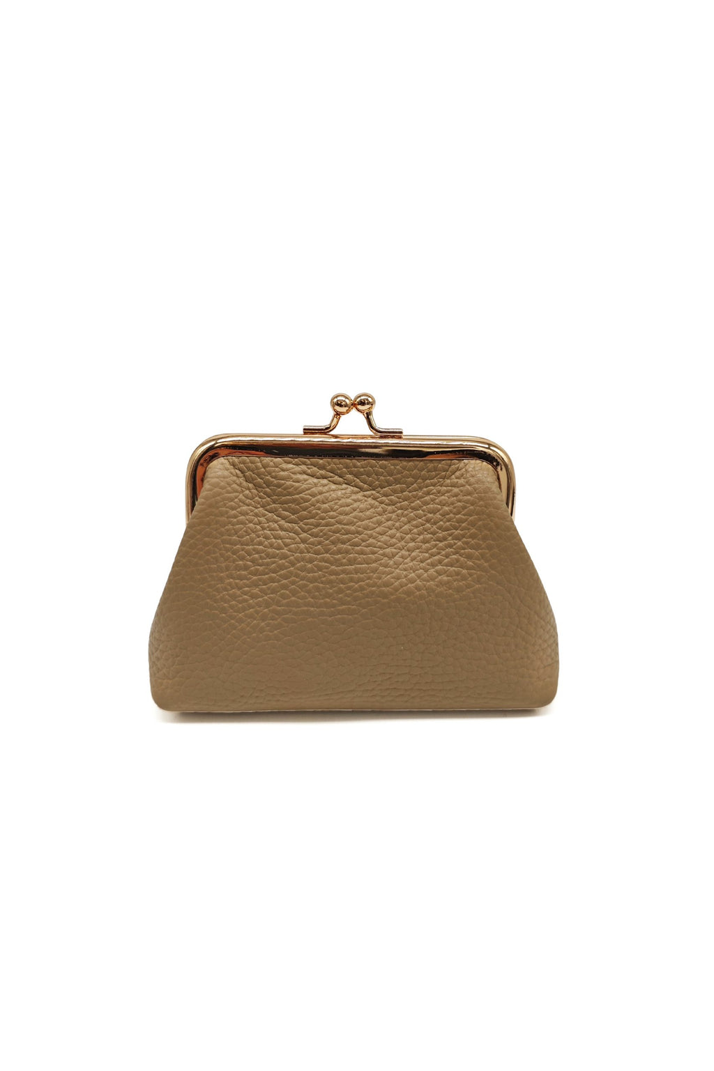 Genuine Italian Leather Coin Purse with Kiss Lock Frame image 33