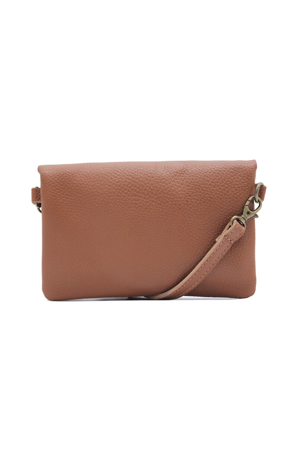 Genuine Leather Small Crossbody Purse with Double Compartments image 24
