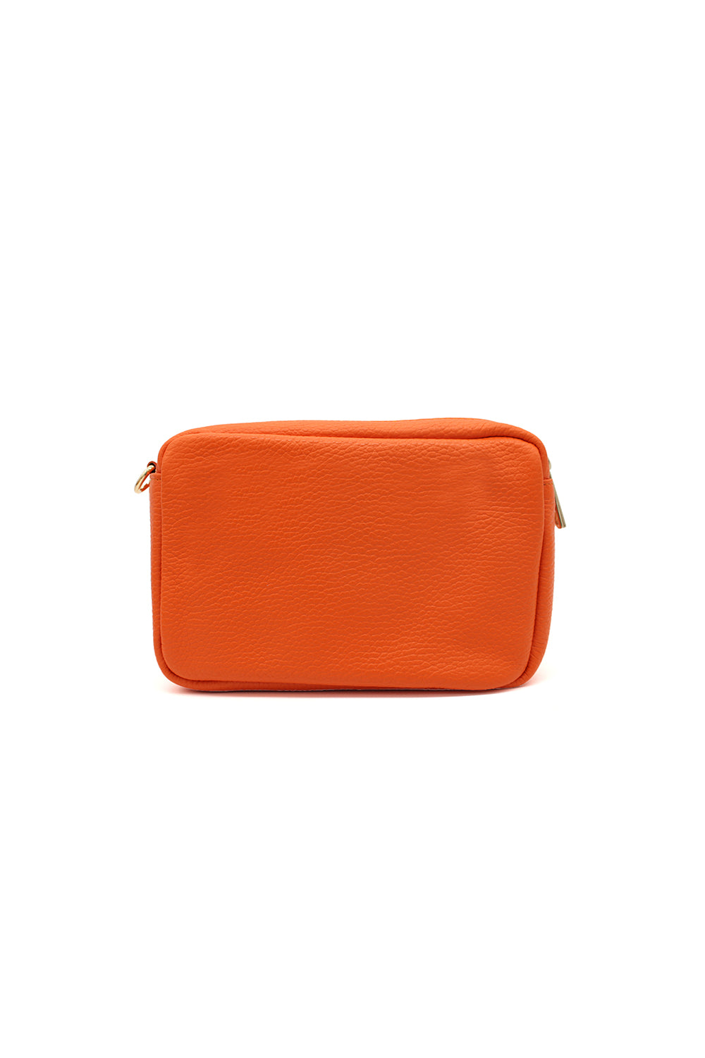 Italian Genuine Leather Crossbody Bag with Double Zipper Compartments image 4