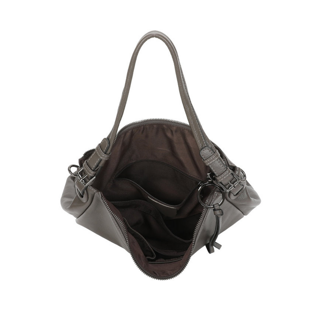 Soft Design Spacious Genuine Leather Shoulder Bag image 2