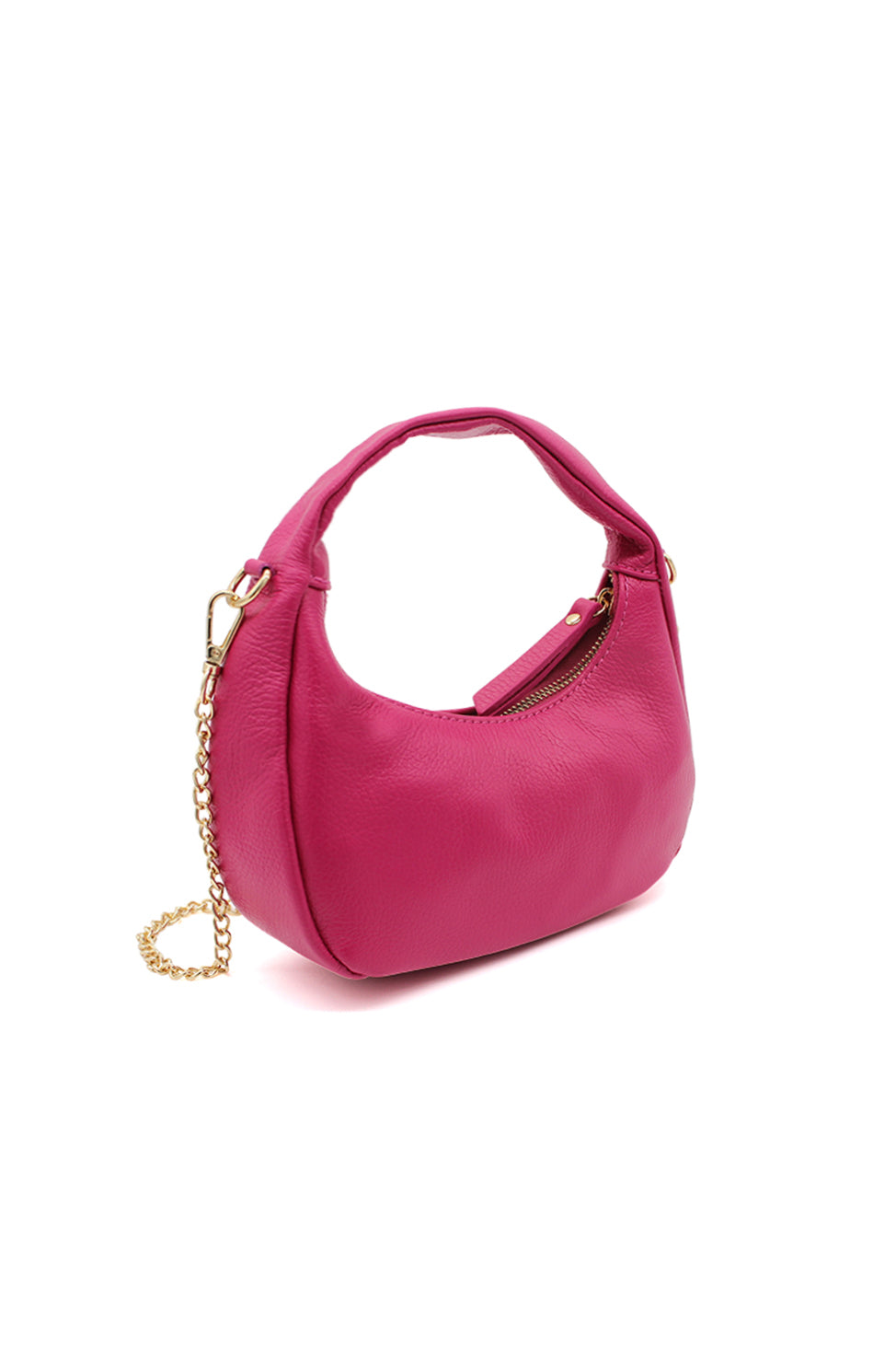 Chic Genuine Italian Leather Crossbody Bag with Elegant Chain Strap image 18