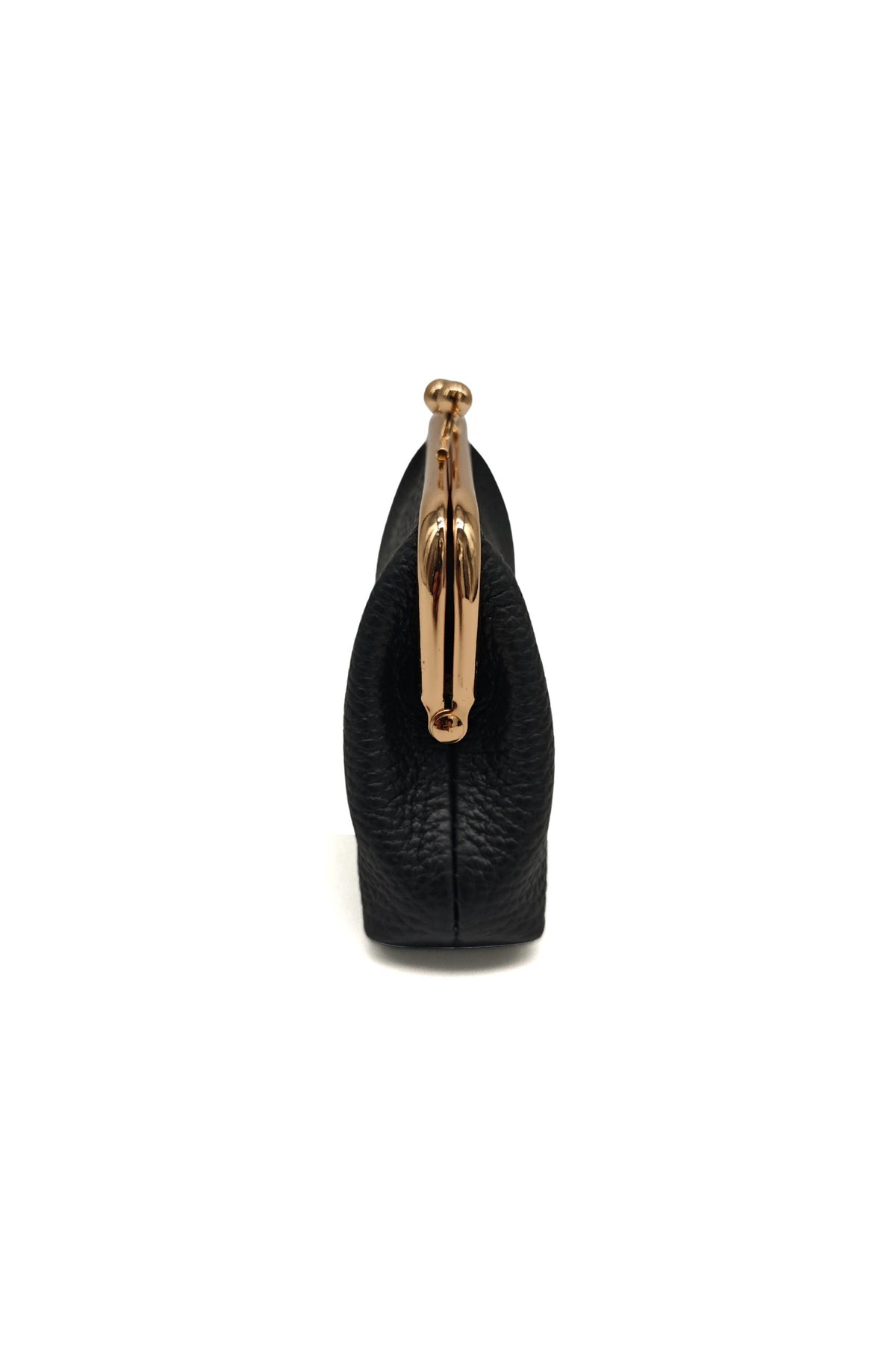 Genuine Italian Leather Coin Purse with Kiss Lock Frame image 7