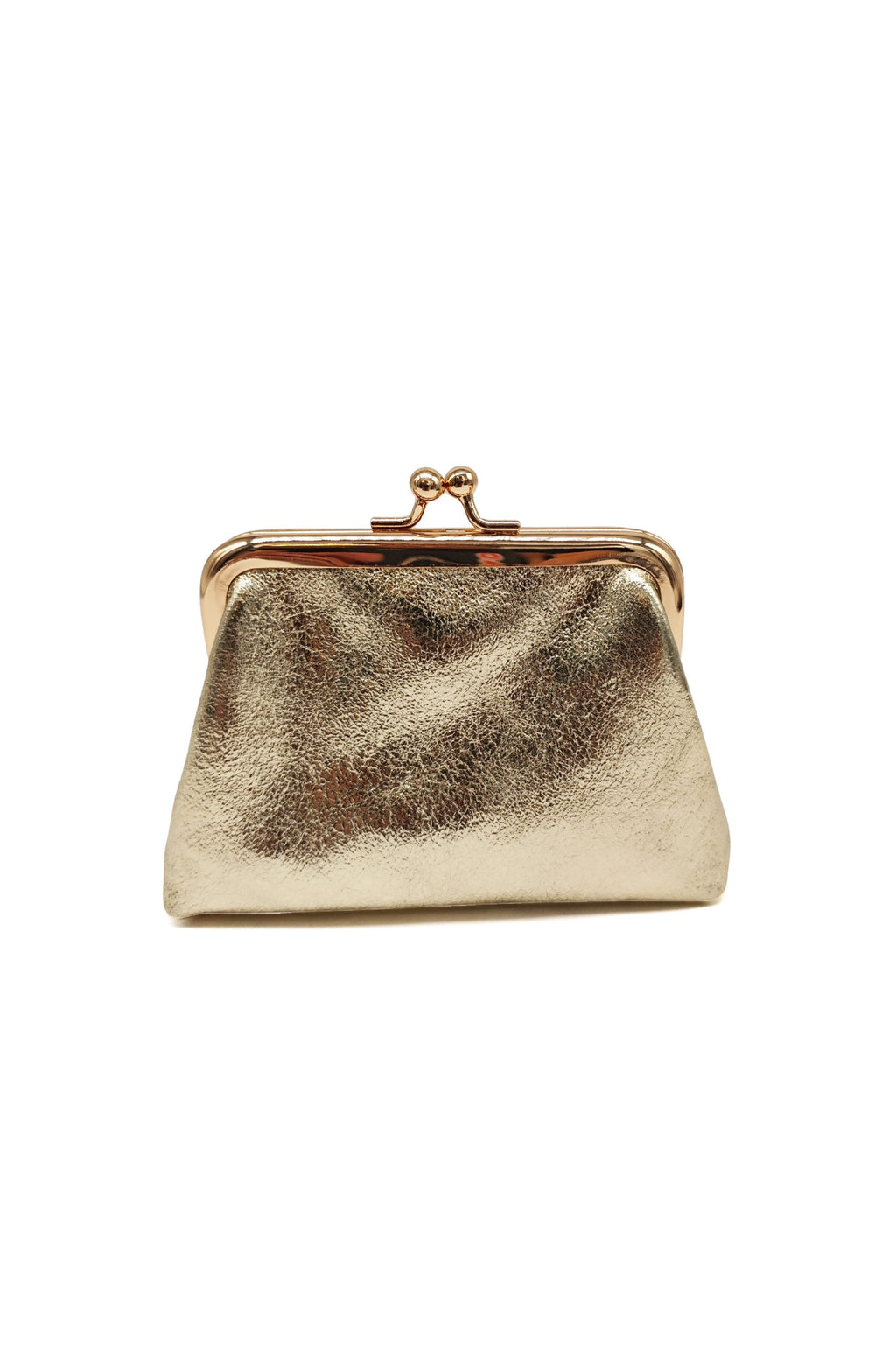 Genuine Italian Leather Coin Purse with Kiss Lock Frame image 14
