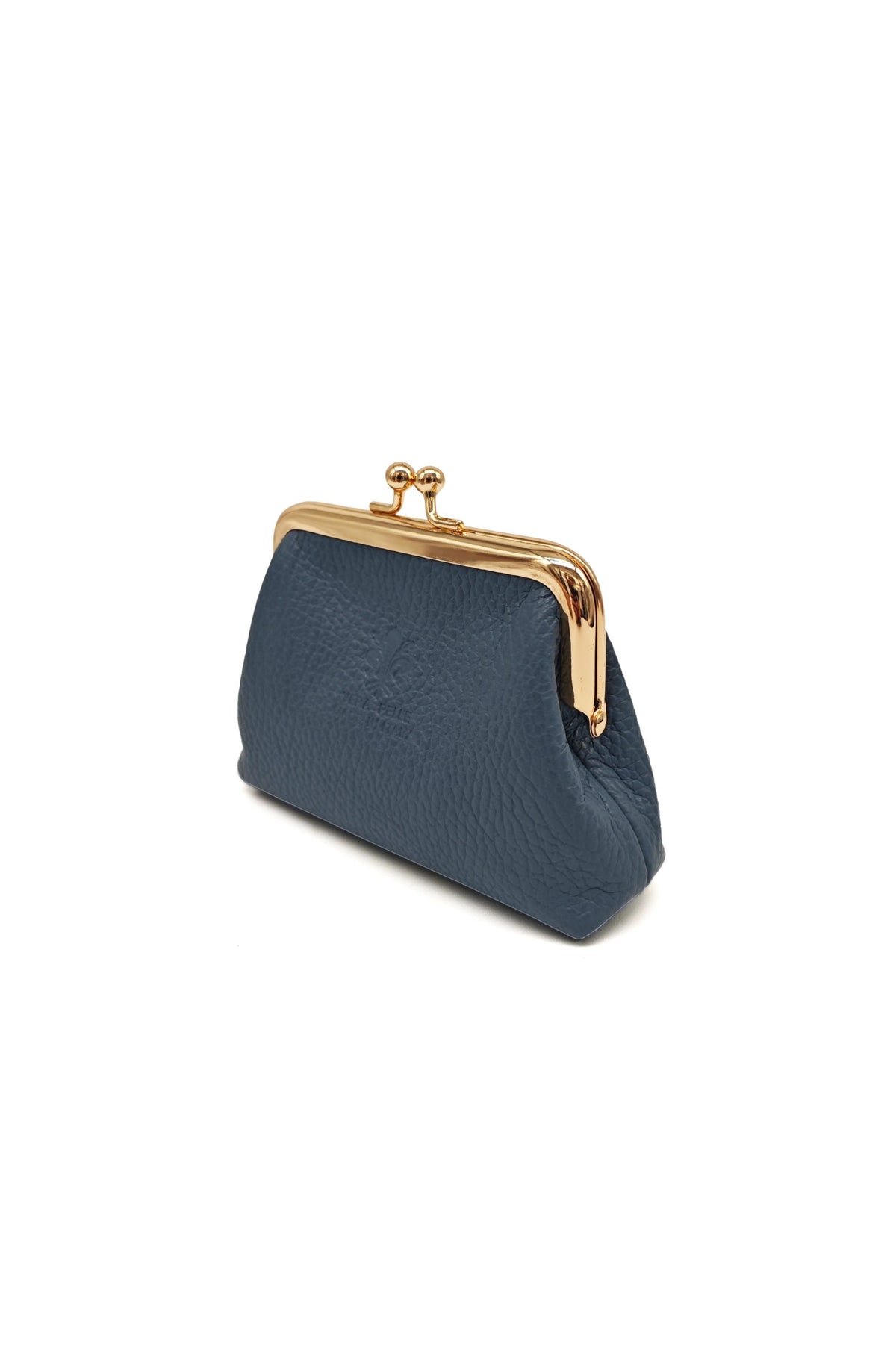 Genuine Italian Leather Coin Purse with Kiss Lock Frame image 22