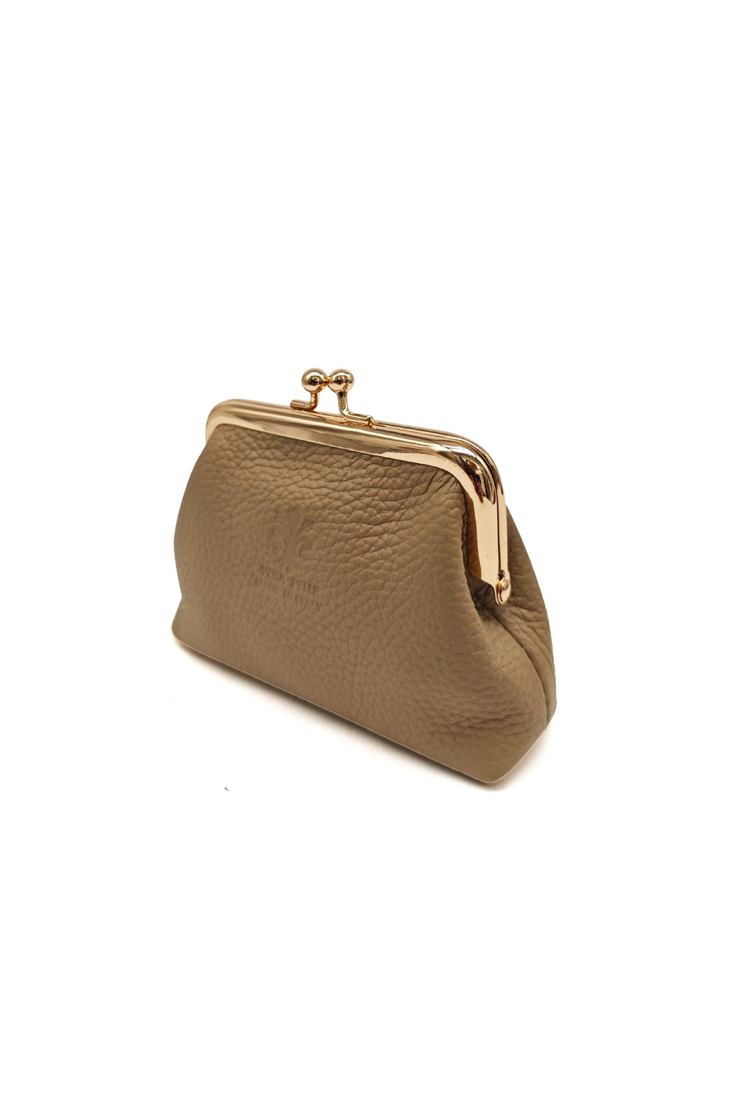 Genuine Italian Leather Coin Purse with Kiss Lock Frame image 34