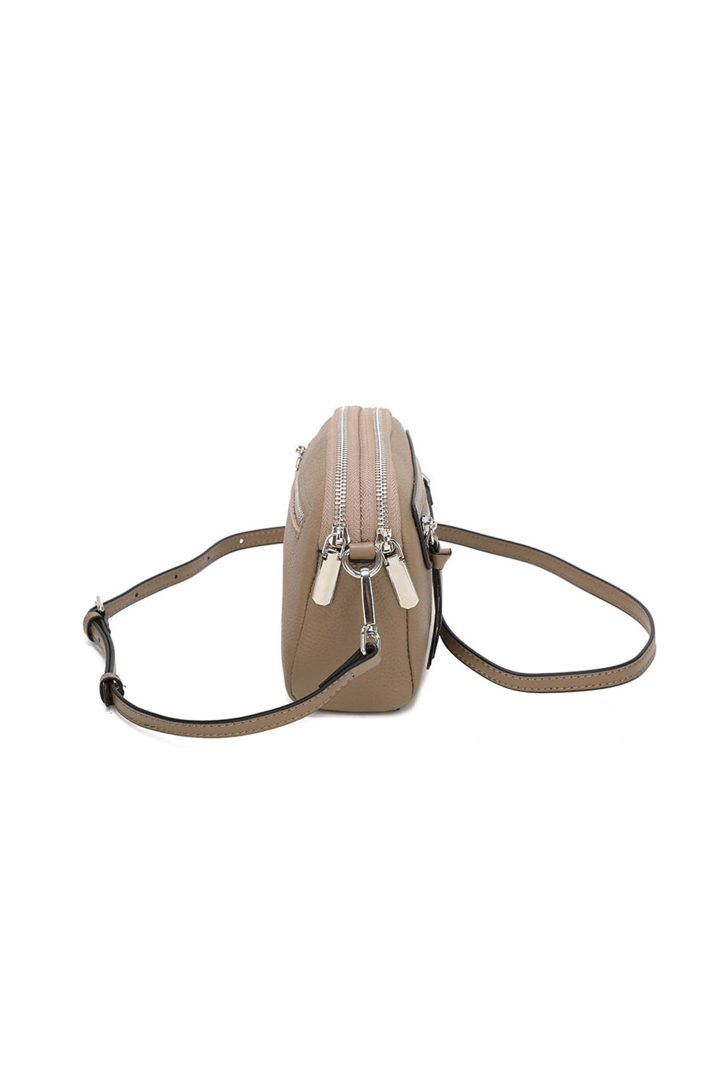 Genuine Leather Small Travel Crossbody Shoulder Bag image 2