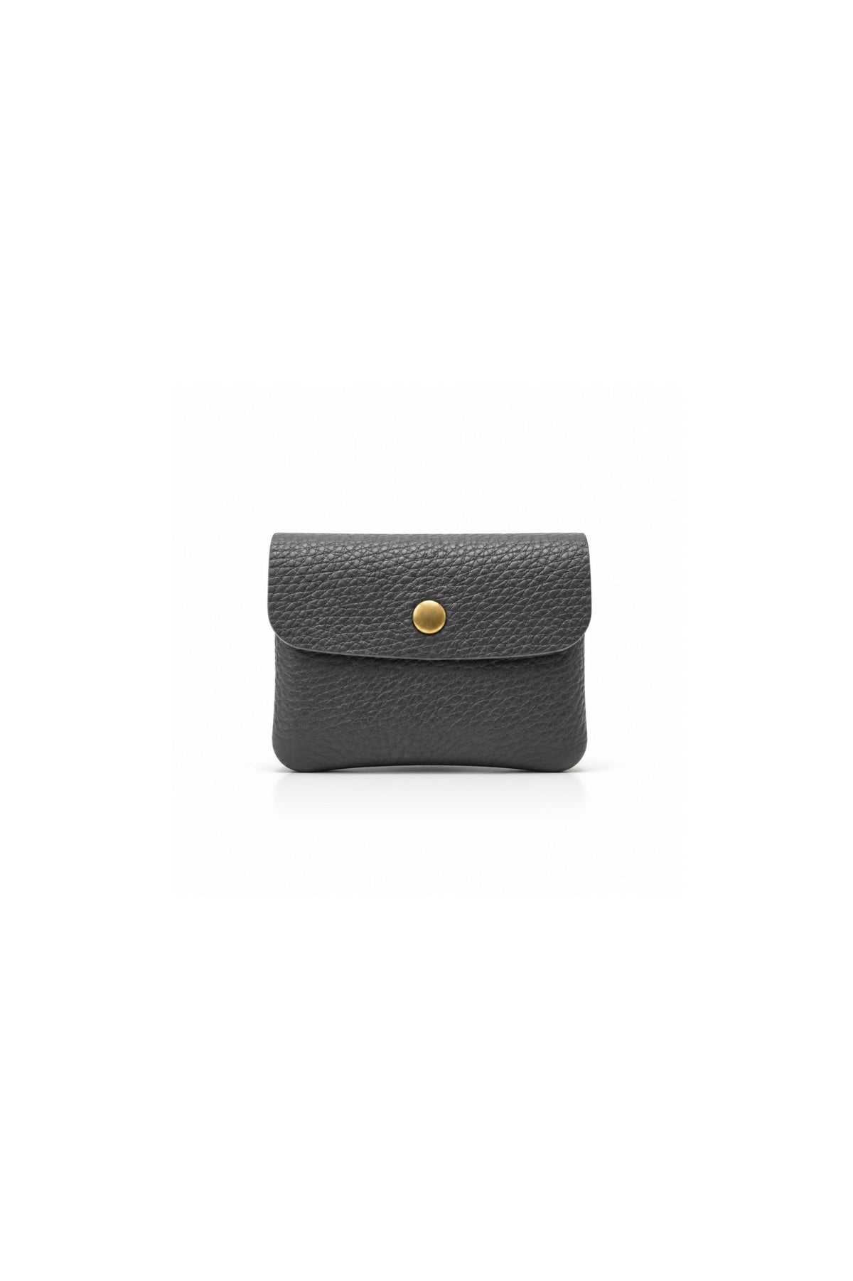 Genuine Italian Leather Compact Coin Purse with Snap Closure image 31