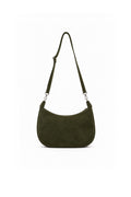 Genuine Italian Suede Hobo Shoulder Bag with Adjustable Stra image 6