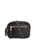 Casual Italian Genuine Suede Crossbody Bag with Tassel Zipper Closure image 9