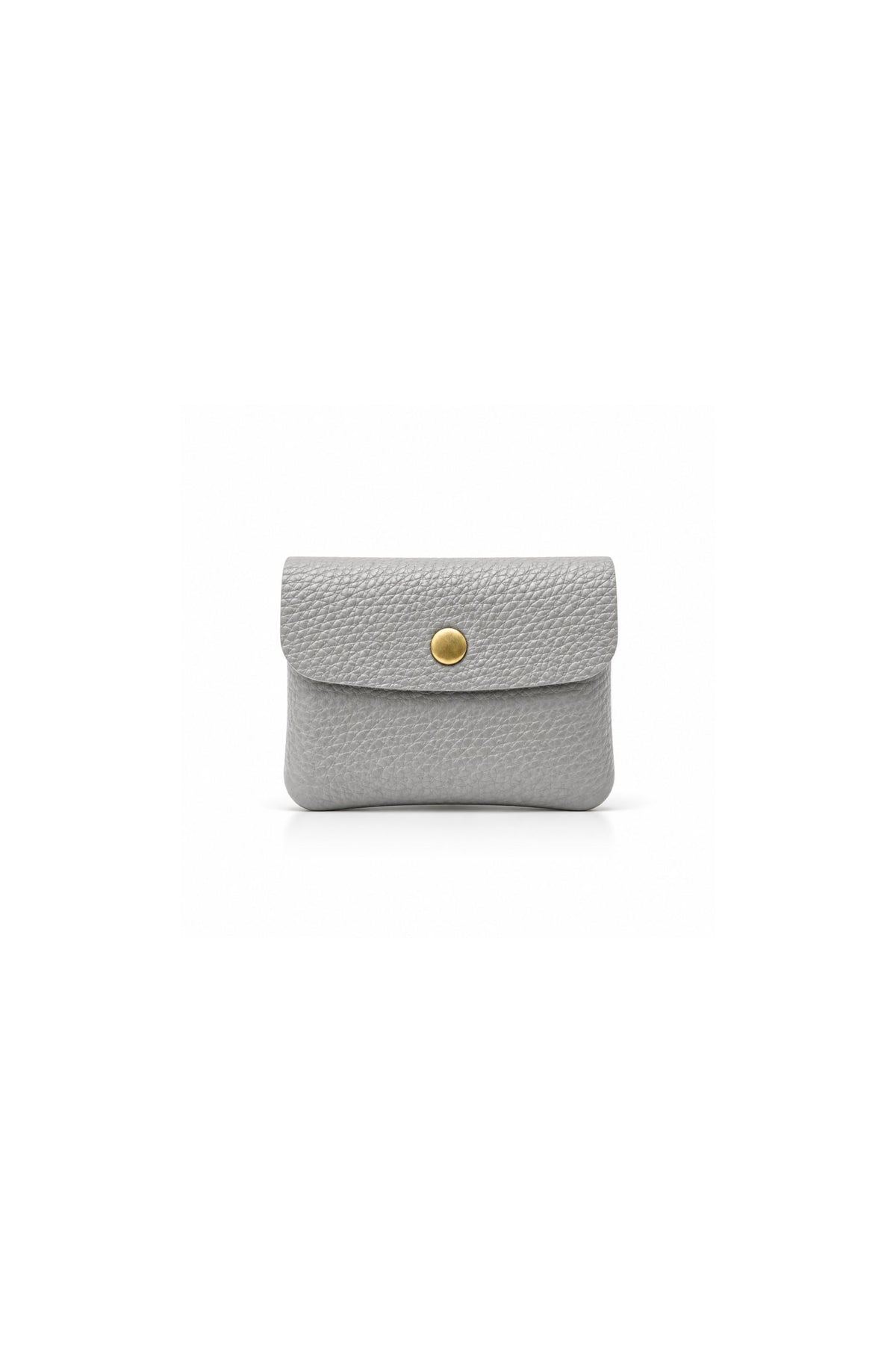 Genuine Italian Leather Compact Coin Purse with Snap Closure image 32