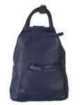 Sleek Minimal Design Genuine Leather Backpack image 0