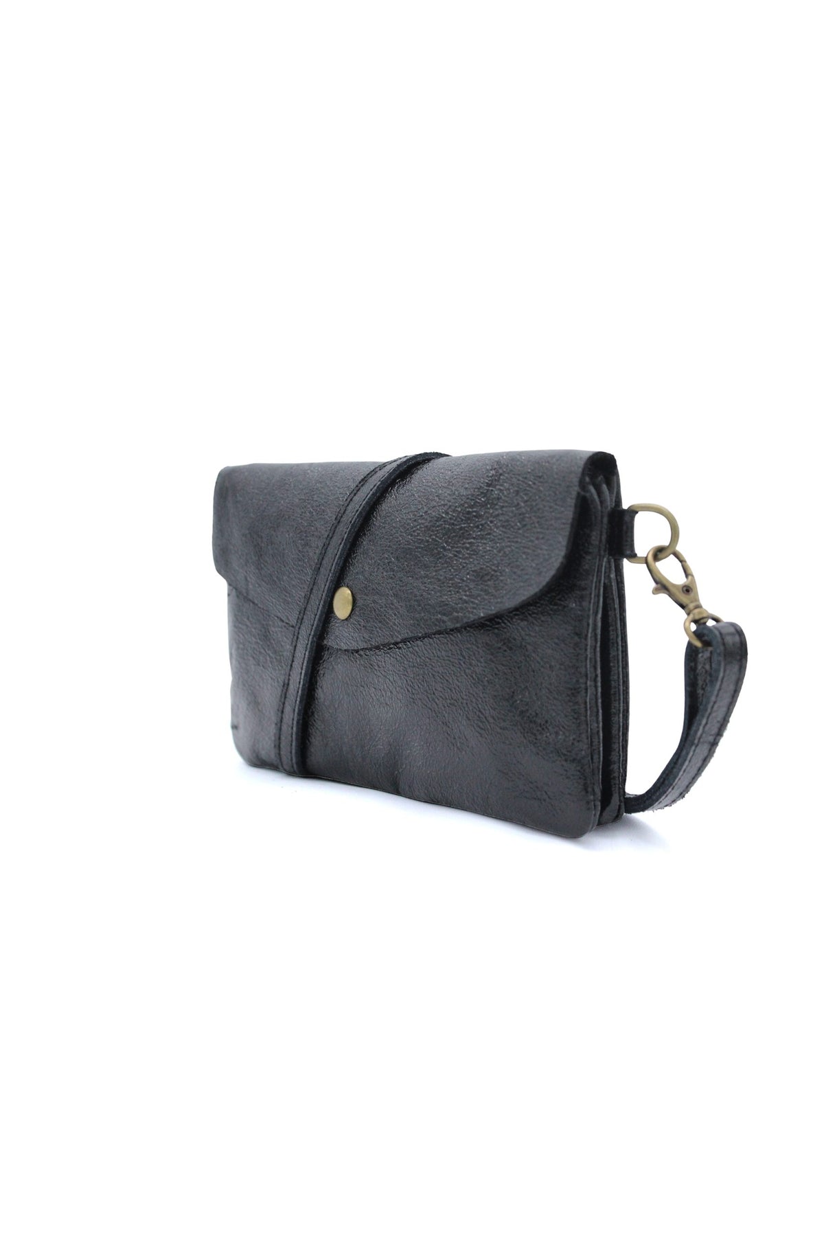 Genuine Leather Small Crossbody Purse with Double Compartments image 15