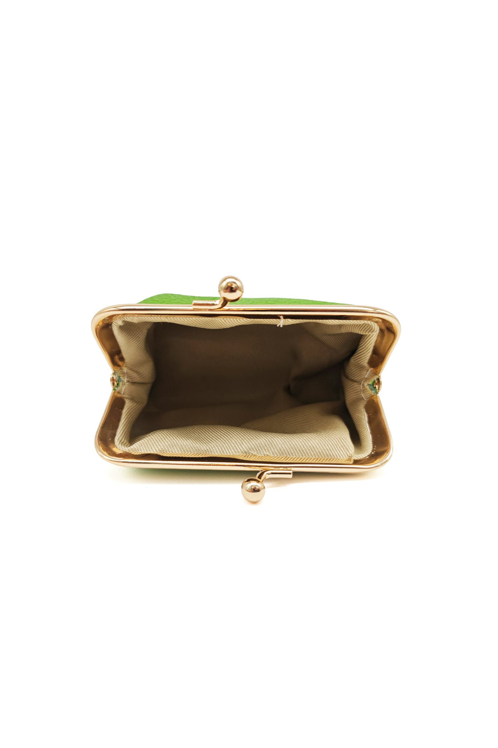Genuine Italian Leather Coin Purse with Kiss Lock Frame image 4