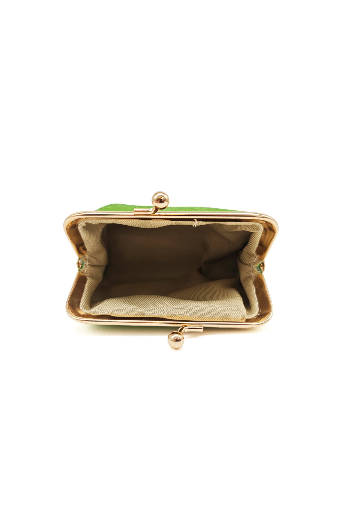 Genuine Italian Leather Coin Purse with Kiss Lock Frame image 4