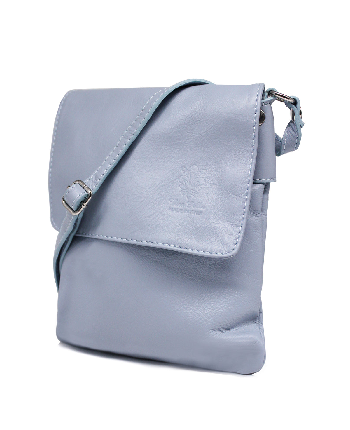 Stylish Flap Small Genuine Italian Leather Crossbody Bag image 1