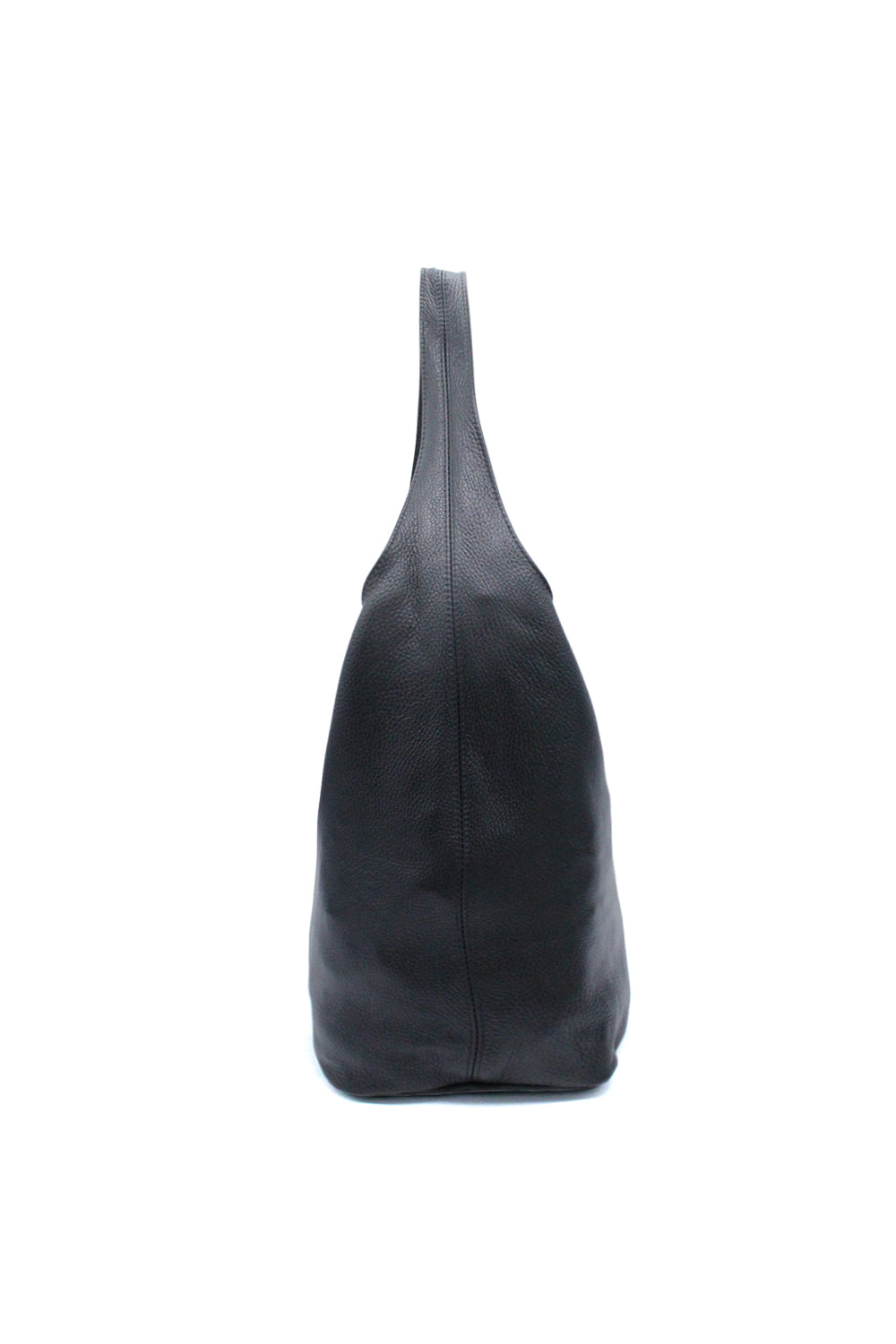 Genuine Italian Leather Minimalist Shoulder Tote Bag with Spacious Design image 9